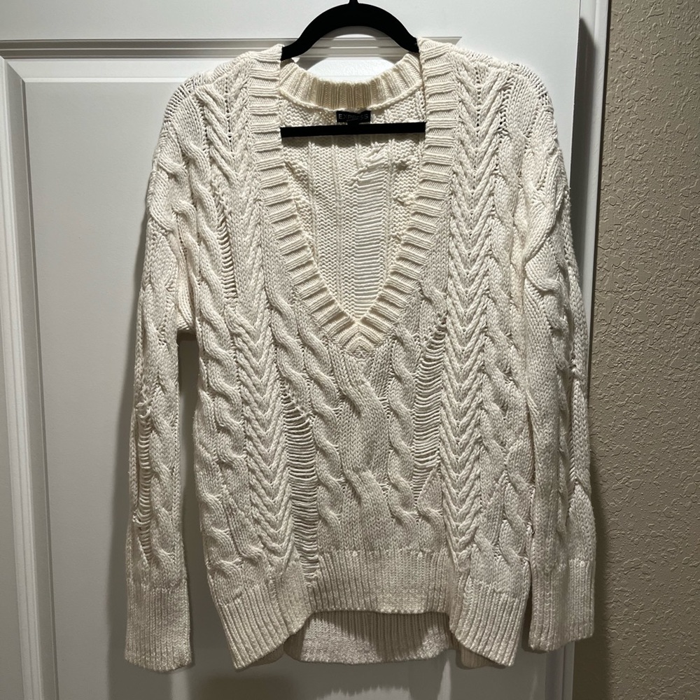 Beige Express Sweater